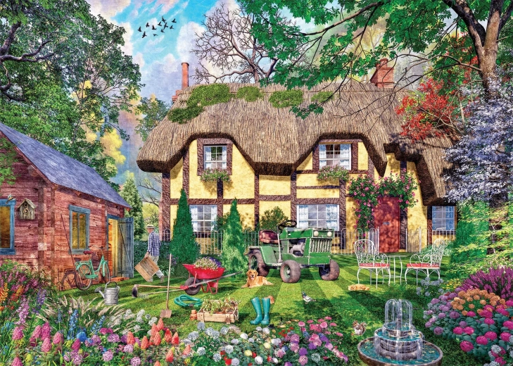 Puzzle Falcon Căsuța administratorului 1000 de piese