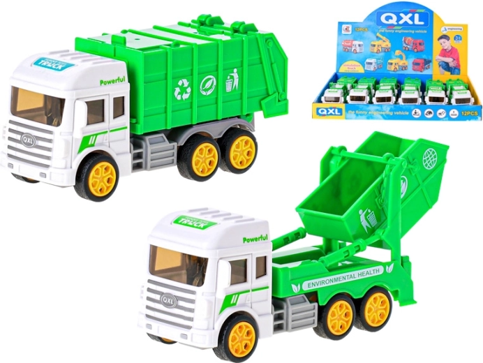 Mașină de gunoi cu mecanism de inerție 12–13 cm