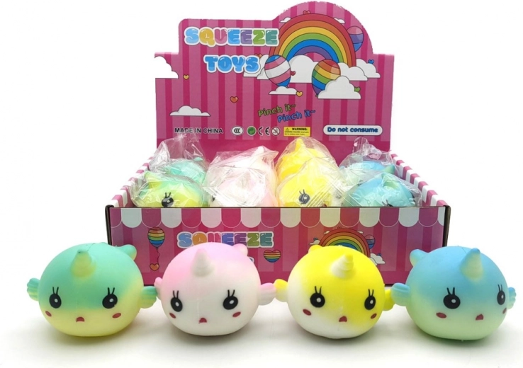 jucărie antistres balenă amuzantă de strâns