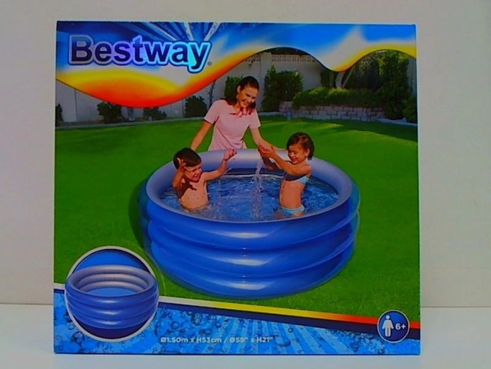 Piscină gonflabilă pentru copii Bestway Big Metallic 150 × 53 cm