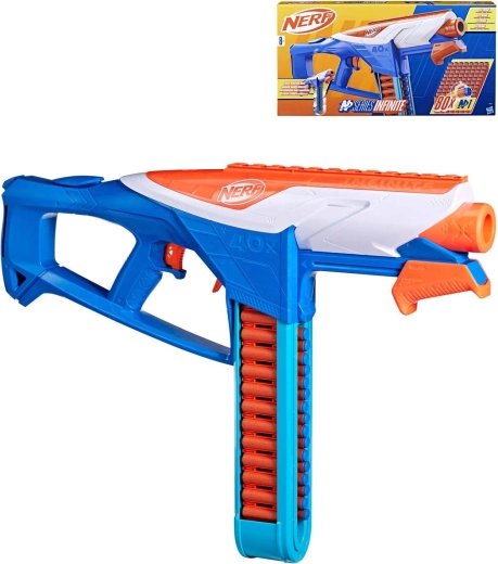 Blaster pentru copii Nerf N Series Infinite cu 80 de săgeți