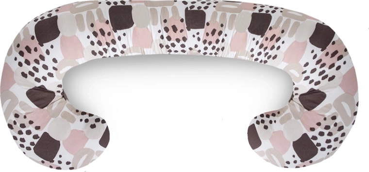 Pernă pentru alăptare și sarcină Cebuşka Physio Duo jerseu Boho 300 cm