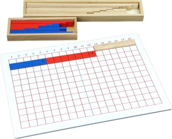 Tablă Montessori cu benzi pentru scădere Moyo