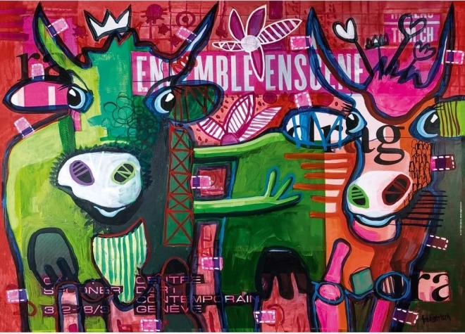 Puzzle HEYE Vaci dungi 1000 piese