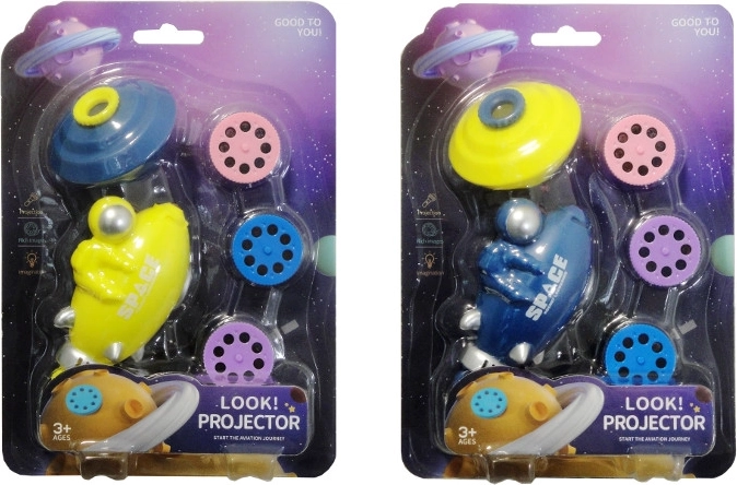 Proiector pentru copii cu discuri interschimbabile – dinozauri, animale și planete