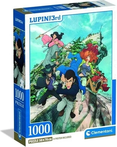 Puzzle compact Lupin III 1000 de piese
