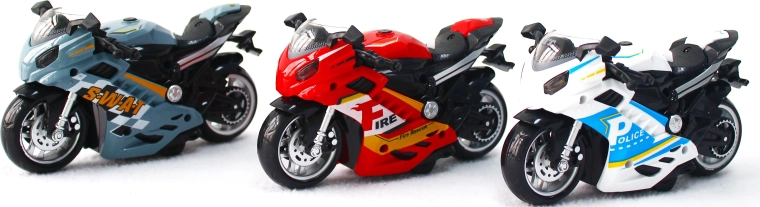 Motocicletă de salvare cu sunet și lumină – 3 variante