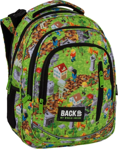 Rucsac școlar Minecraft BackUP 24 l