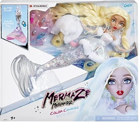 Păpușă zână acvatică Mermaze Mermaidz Winter – Gwen