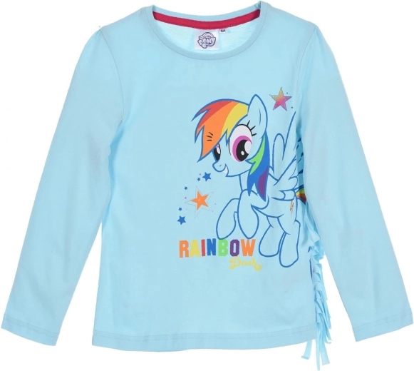 Tricou din bumbac turcoaz My Little Pony