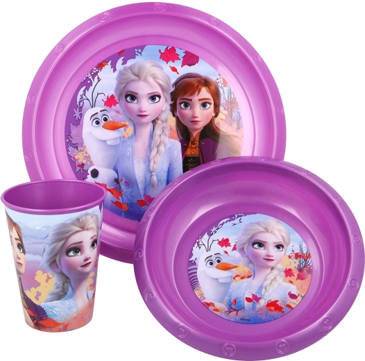 Disney Frozen 2 set de masă pentru copii 3 piese - 1 bucată