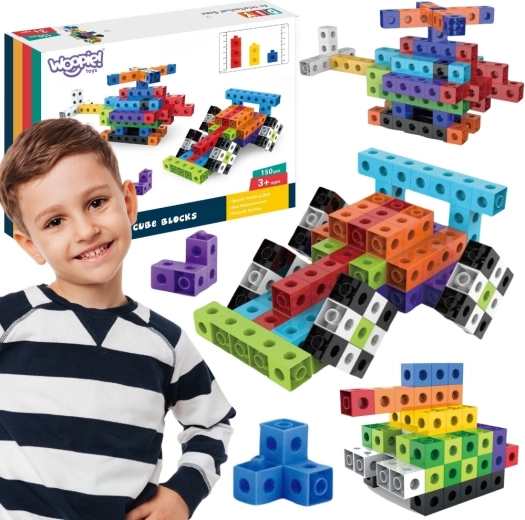 Woopie construcții 3D blocuri 150 piese