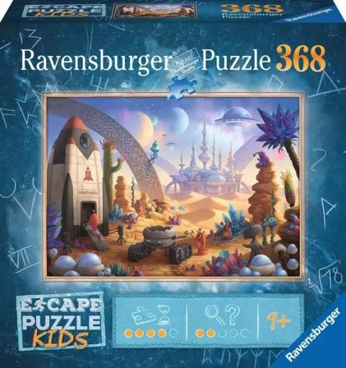 Ravensburger EXIT puzzle pentru copii – furtună cosmică, 368 piese