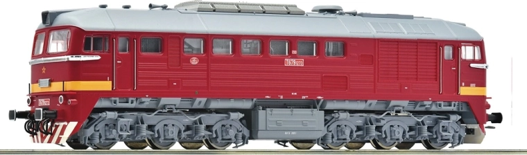Locomotivă diesel Roco T679.1 Sergej ČSD digitală cu sunet