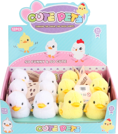 Hâmişcă săritoare cu mecanism cu arc – 2 tipuri