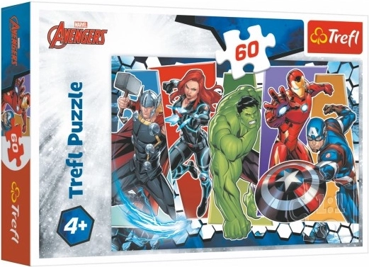 Puzzle 60 de piese - Avengers de Neoprit de la Trefl