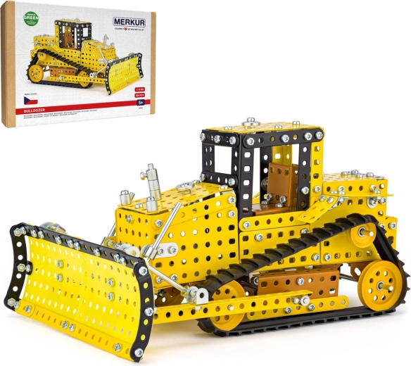 Set de construcție MERKUR buldozer, 535 piese