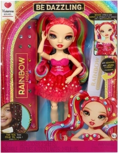 Rainbow High Be Dazzling păpușă la modă Vivienne Rouge – roșu