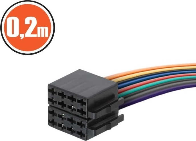 Priză de conectare ISO cu cablu de 0,2 m
