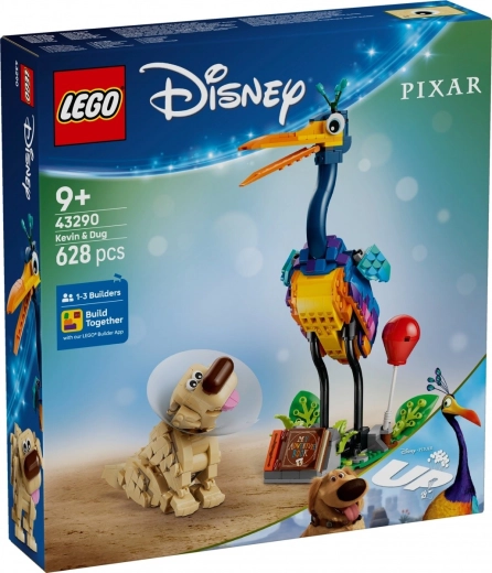 LEGO Disney și Pixar Up: Kevin și Dug – set de construcție pentru expus și joacă