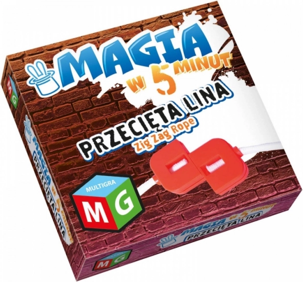 Set de magie Frânghia tăiată și refăcută - Magia în 5 minute de la Multigra