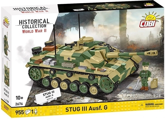 Set de construcție Cobi StuG III Ausf. G – 955 piese