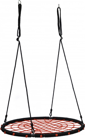 Leagăn tip cerc 100 cm roșu