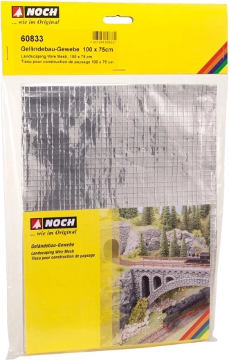 Țesătură din aluminiu Noch pentru relief modelistic 100 × 75 cm