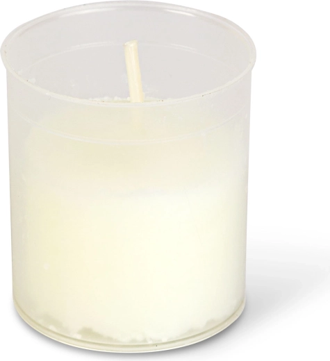 Set de 6 candele albe tip pastilă 5 × Ø 4,3 cm