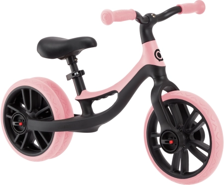 Globber Bicicletă de echilibru pentru copii Go Bike Elite Duo - Roz pastel