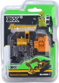 Robot transformabil - excavator/buldozer/cisternă