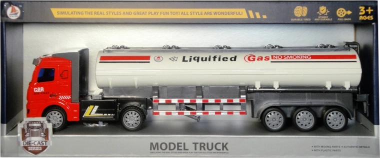 Cisternă de marfă cu mecanism pull-back