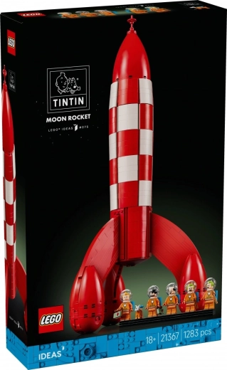 LEGO Ideas Tintin și racheta spre Lună