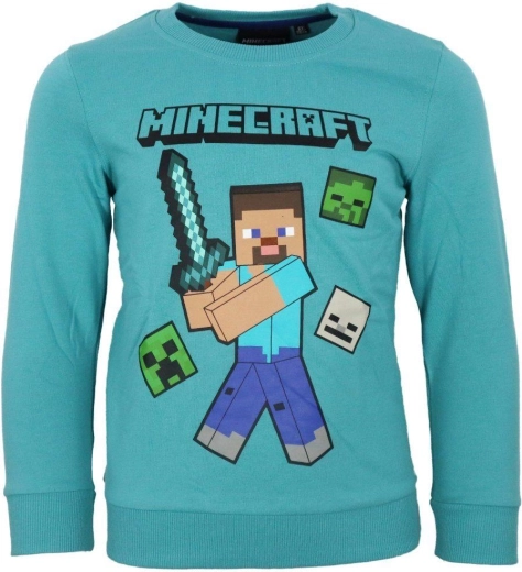 Hanorac turcoaz Minecraft