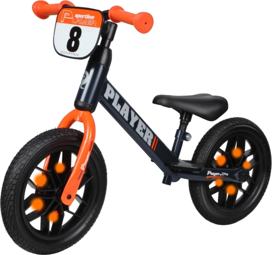 Bicicletă fără pedale Qplay Player portocalie