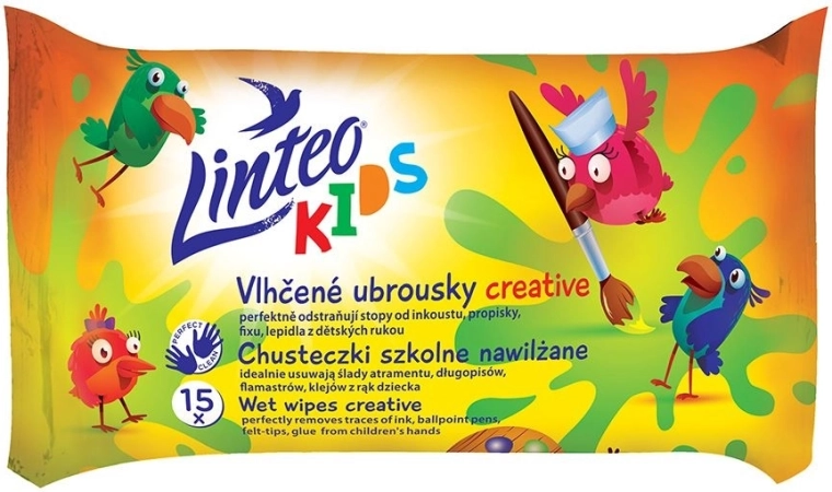 Șervețele umede pentru copii Linteo Baby Kids 15 buc