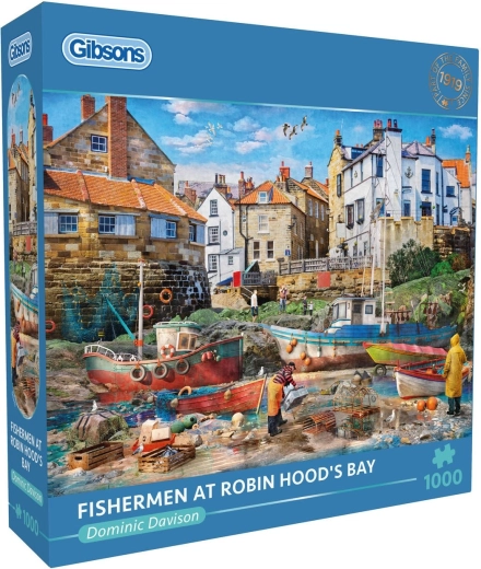 Puzzle Gibsons „Pescari în golful Robin Hood” 1000 de piese