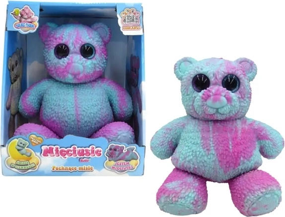 Epee Mięciuś ursuleț moale 28 cm roz-mint mat