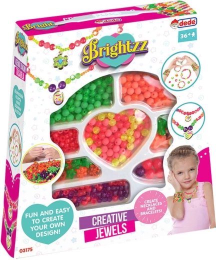Bino mărgele de înșirat cu pandantive – set creativ pentru bijuterii pentru copii