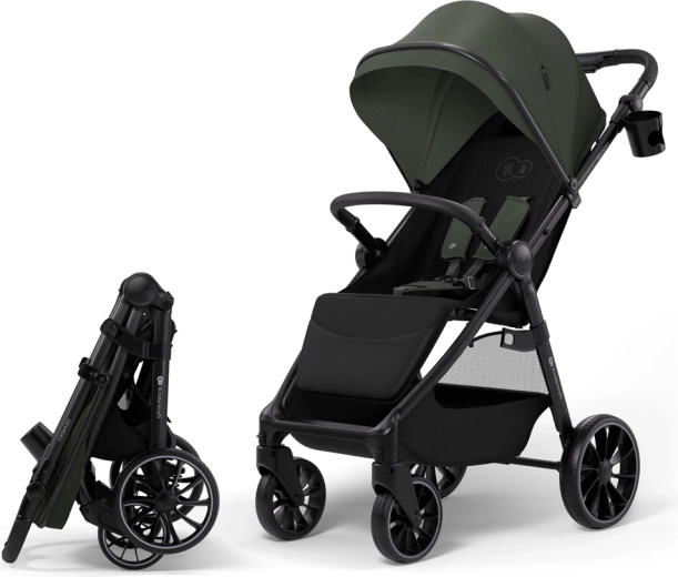 Cărucior sport Kinderkraft Grande 2 mystic green