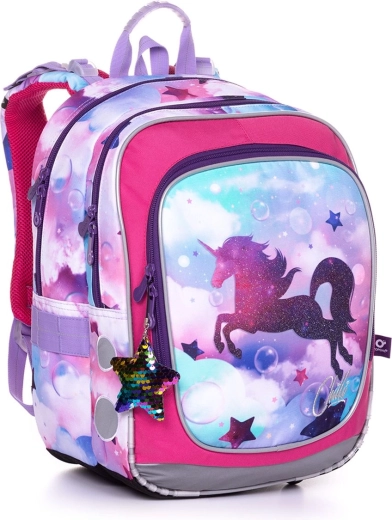 Ghiozdan școlar Topgal Endy cu unicorn