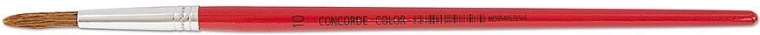 Pensulă școlară rotundă nr. 10 cu păr de oaie CONCORDE Color