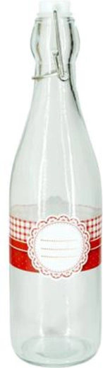 Sticlă din sticlă cu închidere tip patent TORO 260 ml
