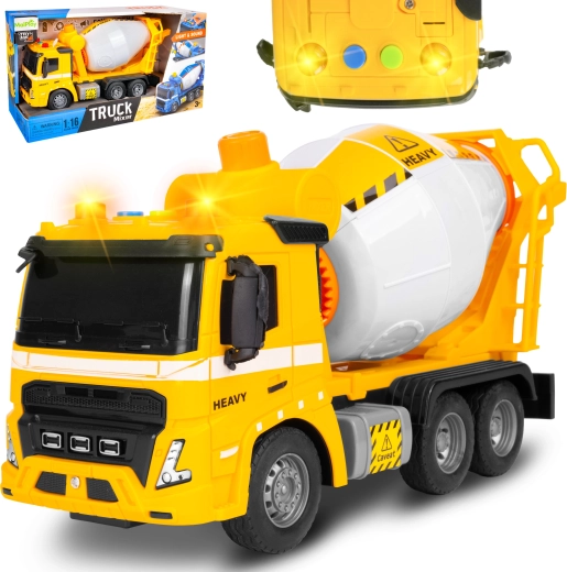 Autocisternă 1:16 cu lumină și sunet