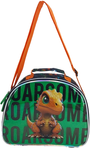 Geantă de umăr pentru copii cu dinozaur 25 cm