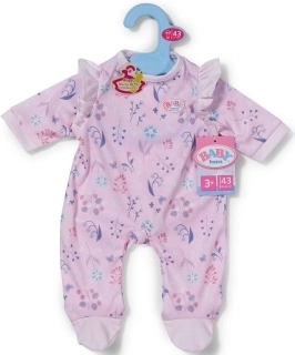 BABY born salopetă cu piciorușe Floarea câmpului pentru păpușă 43 cm