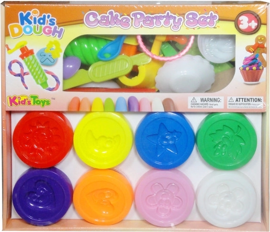 Set de plastilină pentru copii – 8 culori cu instrumente