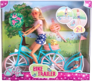 Păpușa Steffi în excursie cu bicicleta