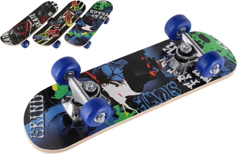 Skateboard din lemn de 43 cm - 1 bucată