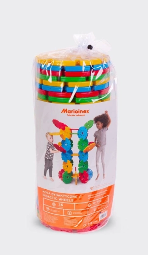 Seturi didactice circulare de construcție, 36 piese